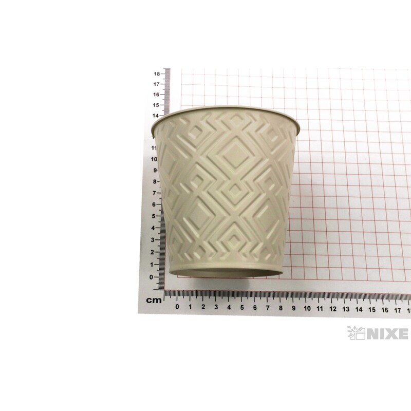 PLECHOVÝ OBAL 10x10cm*KRÉMOVÁ