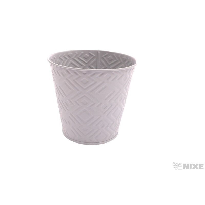 PLECHOVÝ OBAL 13x12cm*ŠEDÁ SV.