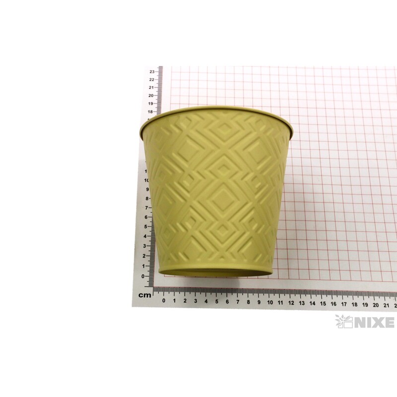 PLECHOVÝ OBAL 13x12cm*ŽLUTÁ