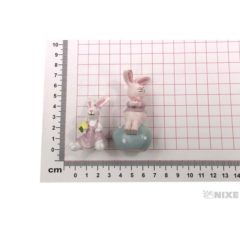 ZAJÍC 5-7cm*MIX BAREV