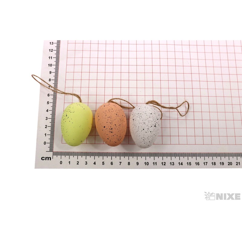 VAJÍČKA 24ks 5cm*MIX BAREV