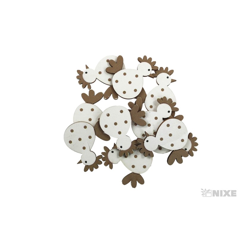 SLEPICE 4cm 24ks*MIX BAREV