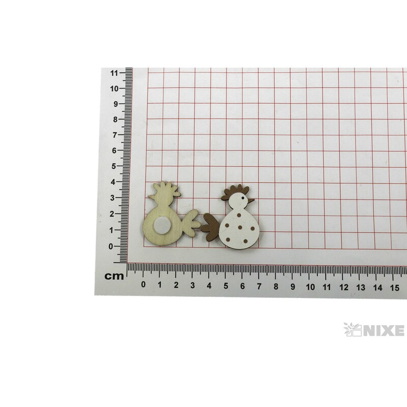 SLEPICE 4cm 24ks*MIX BAREV