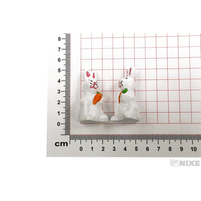 ZAJÍC 2ks 5cm*MIX BAREV