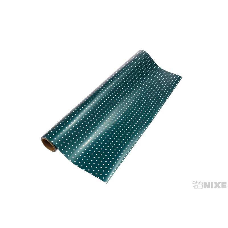 ROLE PLAST PUNTÍK 50cmx10yd*ZELENÁ TM. 336