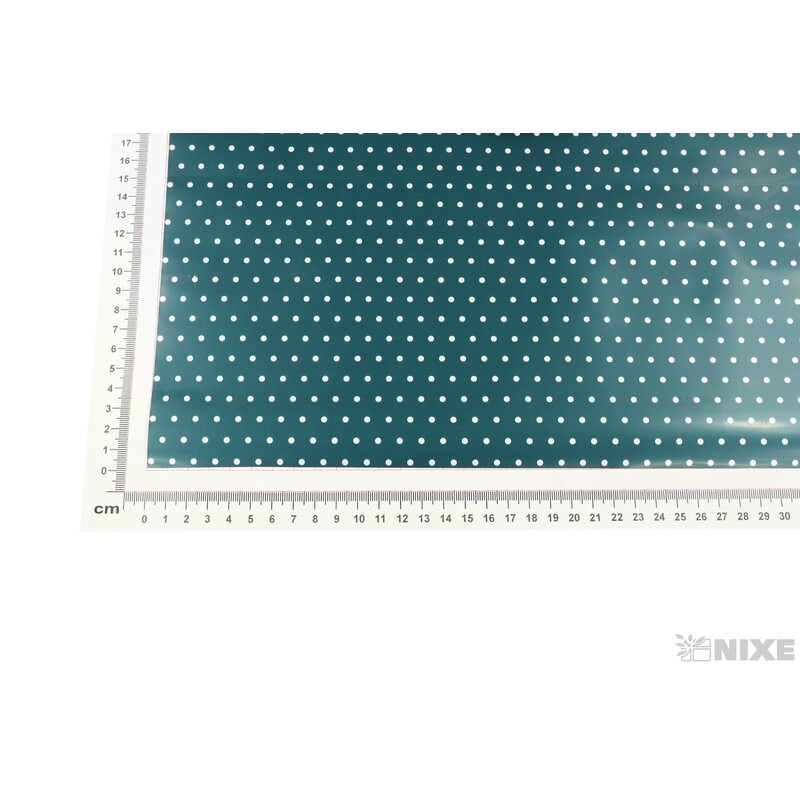 ROLE PLAST PUNTÍK 50cmx10yd*ZELENÁ TM. 336