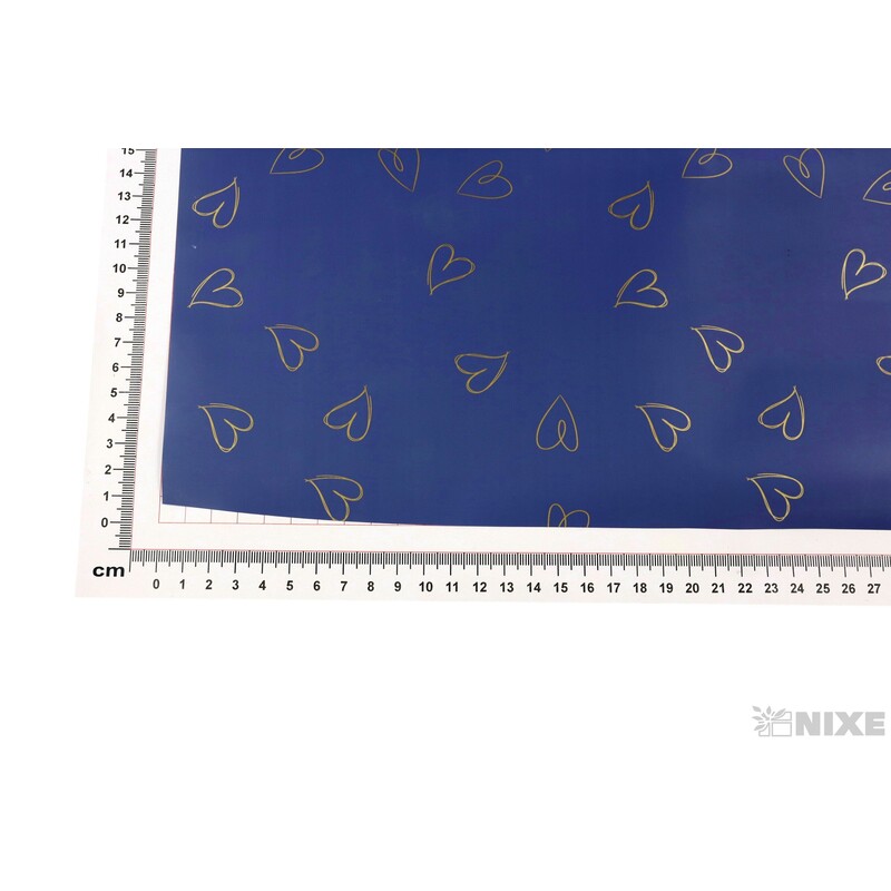 ROLE PLAST SRDCE 50cmx8m*MODRÁ