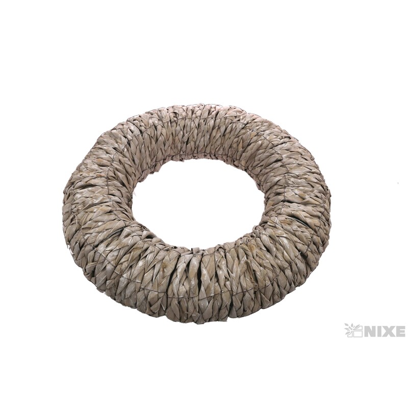 VĚNEC ŠUSTÍ 42cm*BÍLÁ