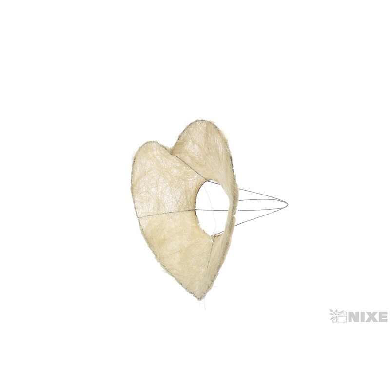 PODLOŽKA SRDCE 20cm*BÍLÁ