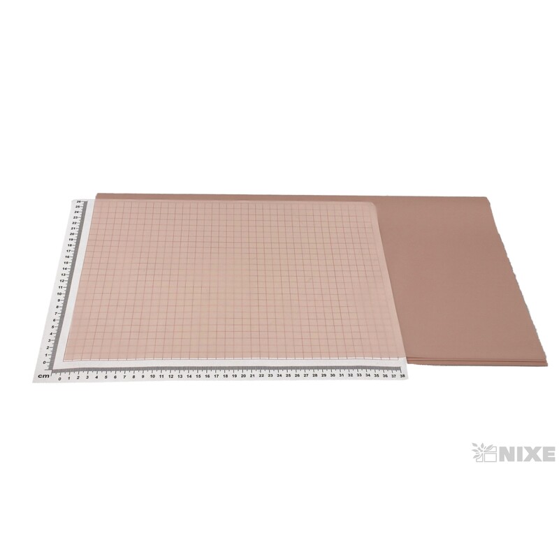 ARCH PLAST 58x58cm 20ks*RŮŽOVÁ