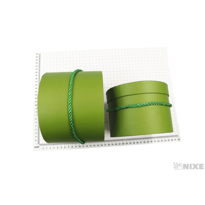 KVĚTINOVÝ BOX 12,5x16cm 11x14*ZELENÁ