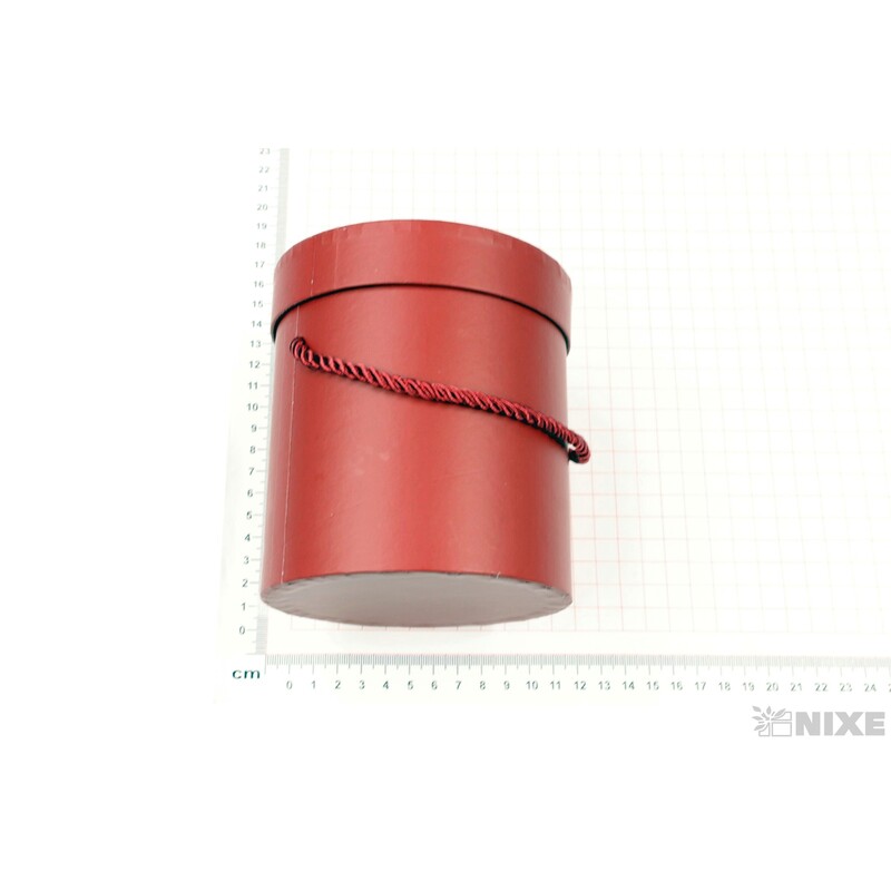 KVĚTINOVÝ BOX 12x12,5cm*BORDOVÁ