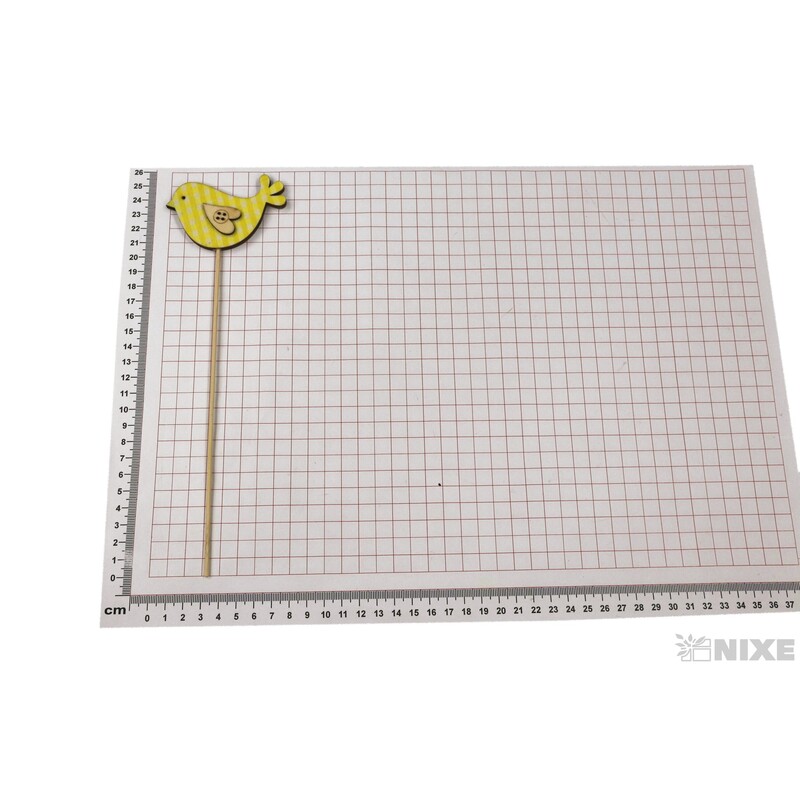 ZÁPICH PTÁČEK 7,5x5x25cm 6ks*MIX BAREV