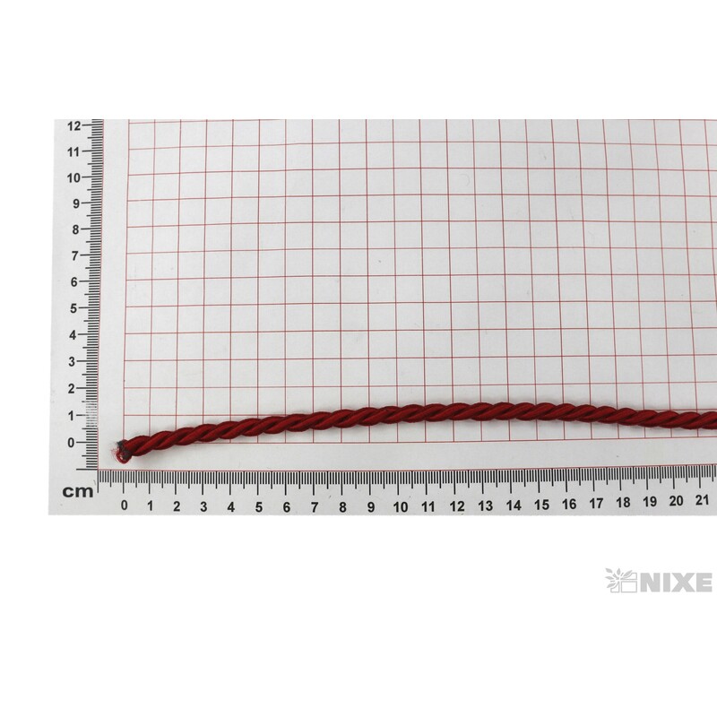 PROVÁZEK 6mmx25m*ČERVENÁ 123