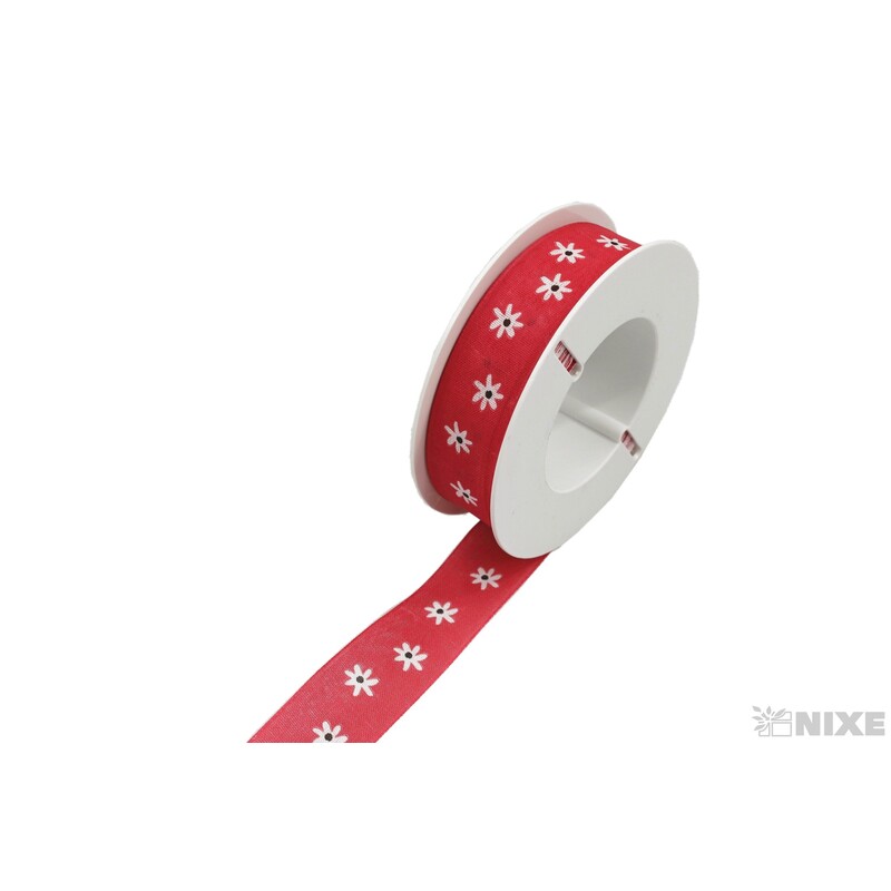 FLORA 9143 25mmx20m*ČERVENÁ 123