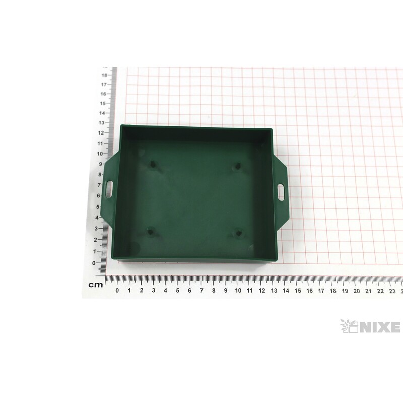 MISKA PLASTOVÁ S ÚCHYTY 13x11cm*ZELENÁ