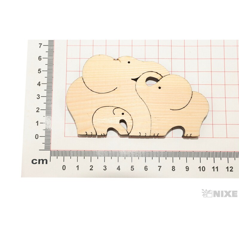 SLONI XD SET 6x10cm*PŘÍRODNÍ