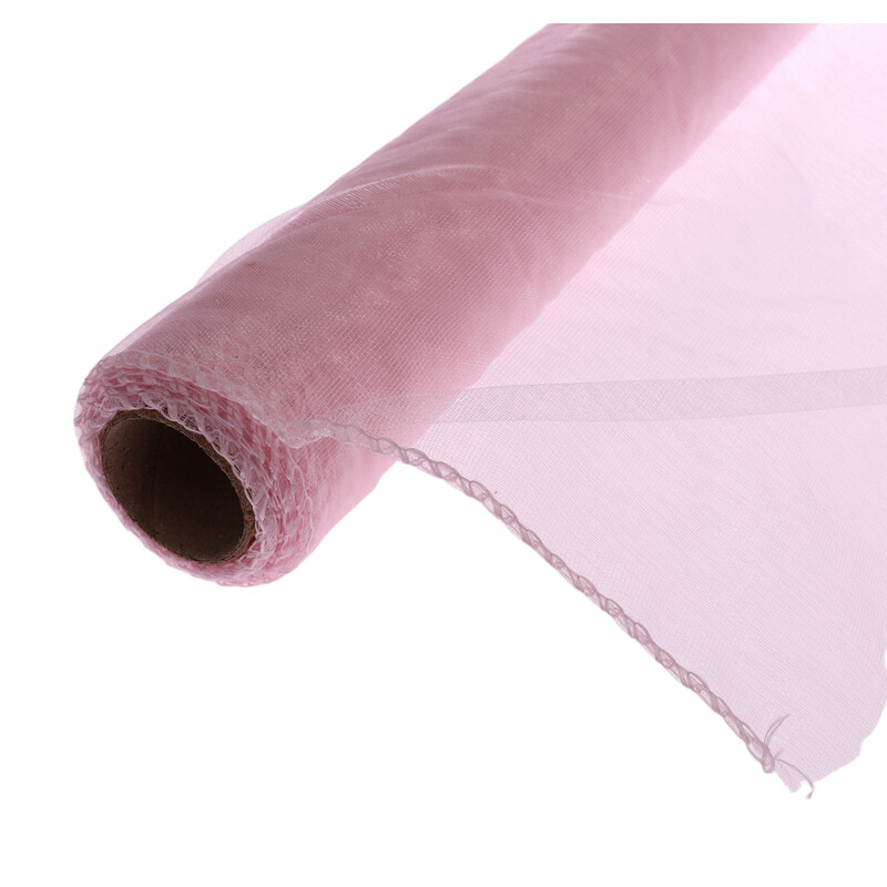 ORGANZA 39cmx8m*RŮŽOVÁ SV.