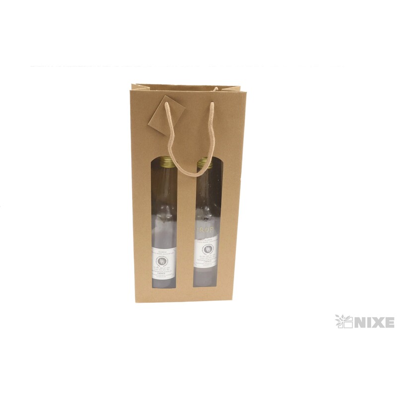 TAŠKA D 17,5+8,5x37cm*PŘÍRODNÍ