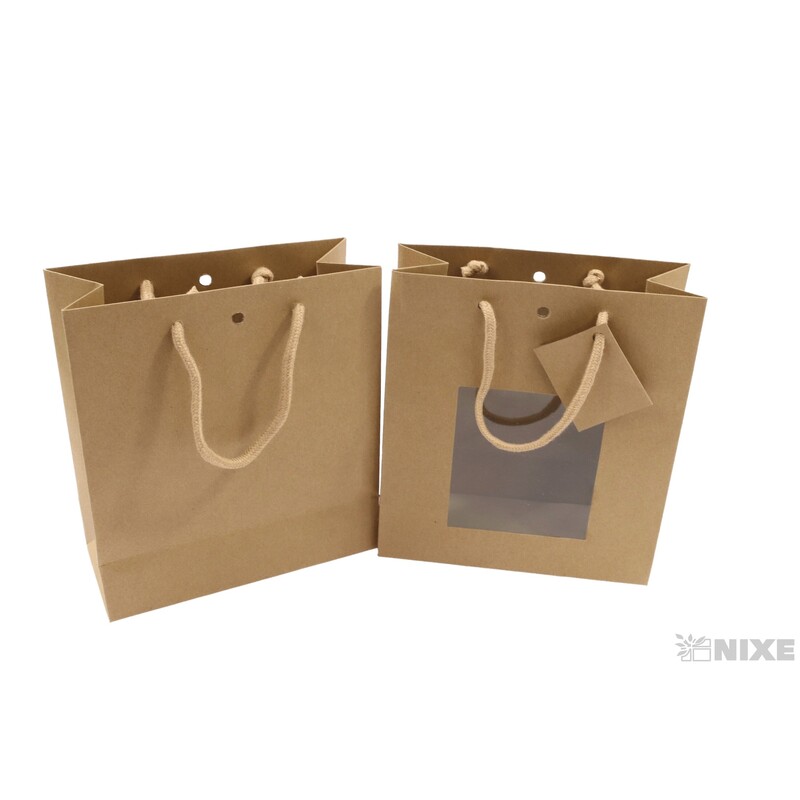 TAŠKA D 18+8x20cm*PŘÍRODNÍ