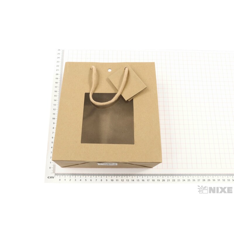 TAŠKA D 18+8x20cm*PŘÍRODNÍ