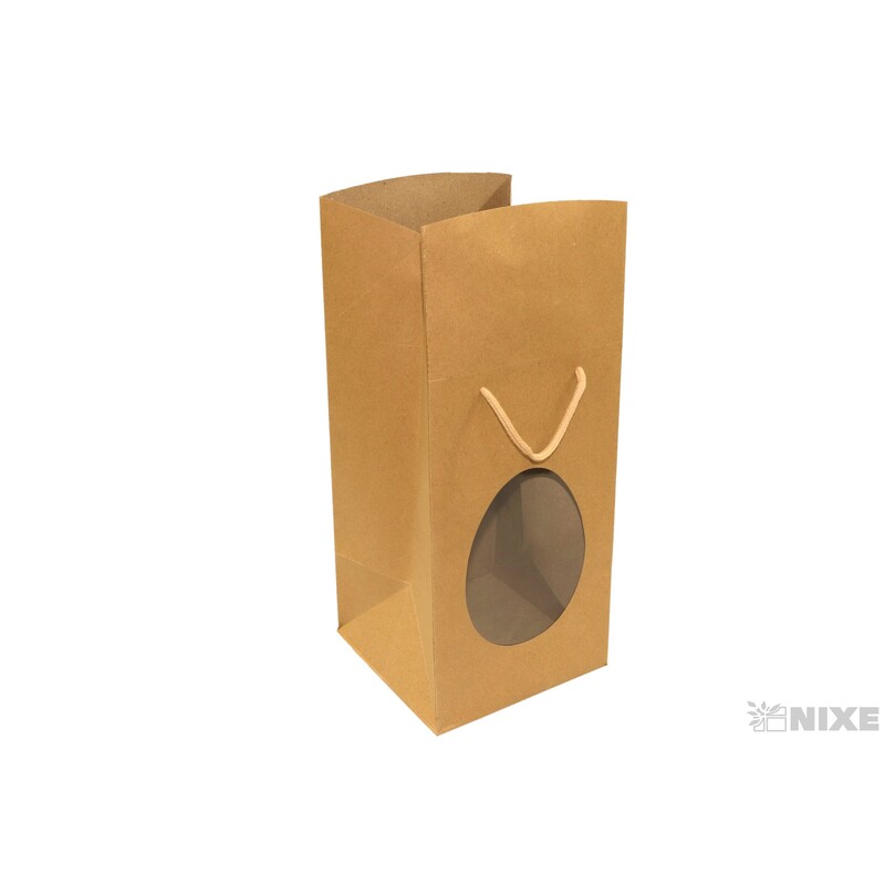 TAŠKA D OKNO 18+18x30cm*PŘÍRODNÍ