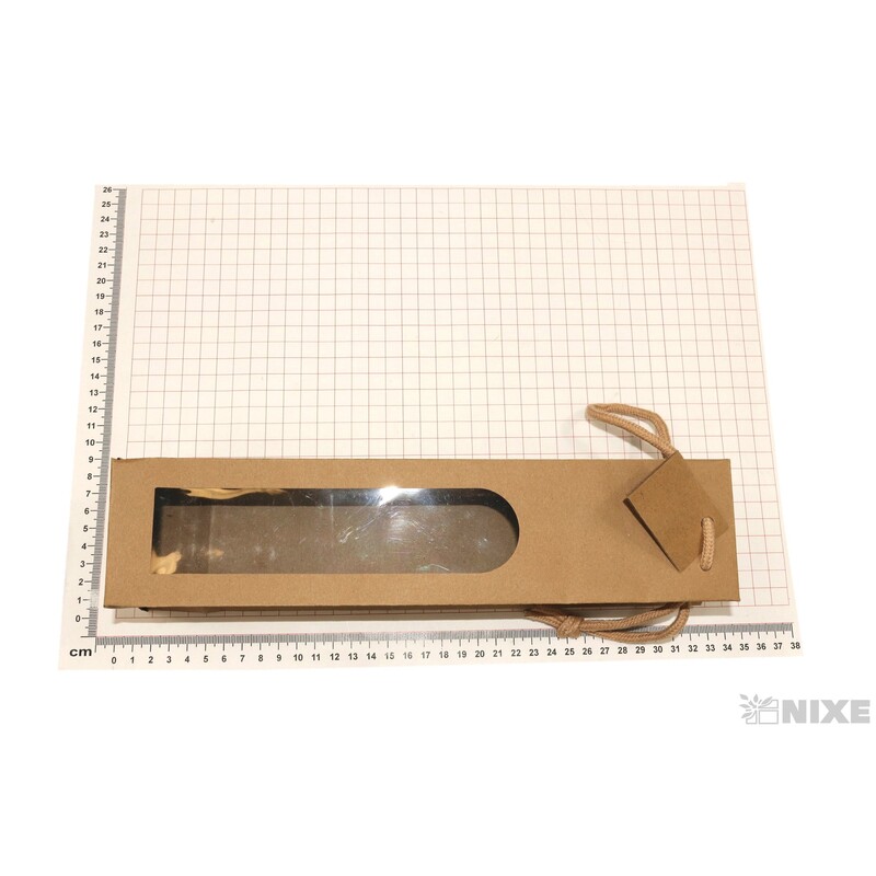 TAŠKA D OKNO 7,2+6,8x31cm*PŘÍRODNÍ