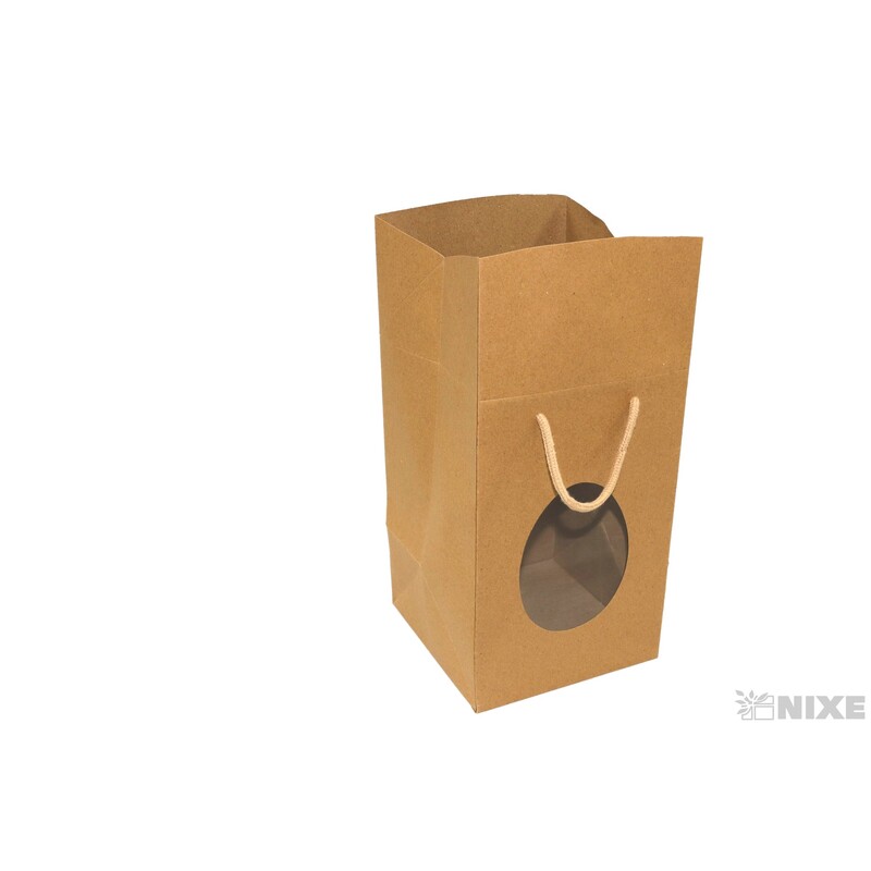 TAŠKA D OKNO 15+15x22,5cm*PŘÍRODNÍ