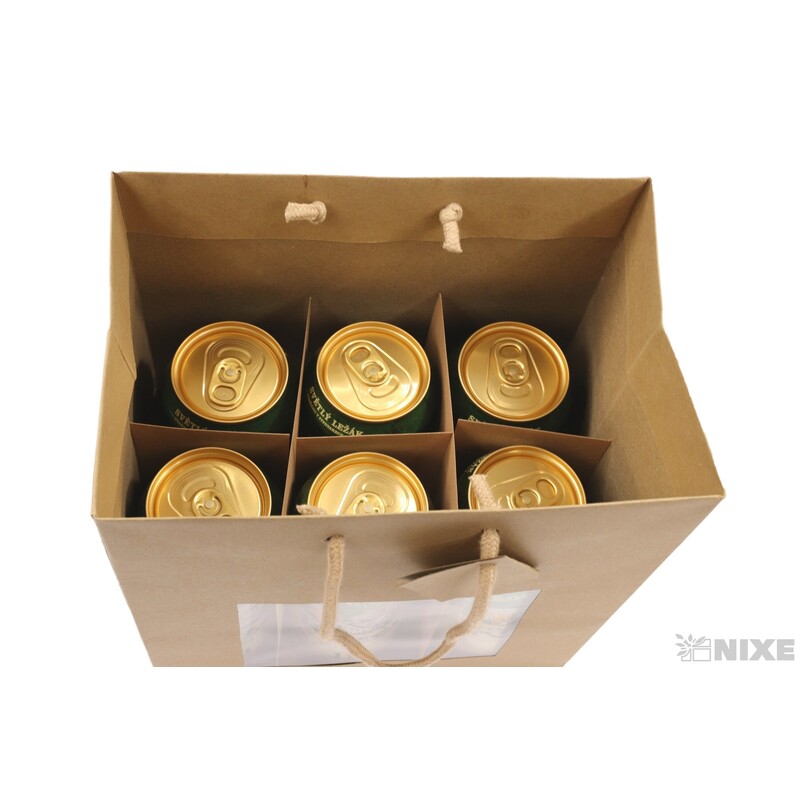 TAŠKA D OKNO 22,5+15x26cm*PŘÍRODNÍ