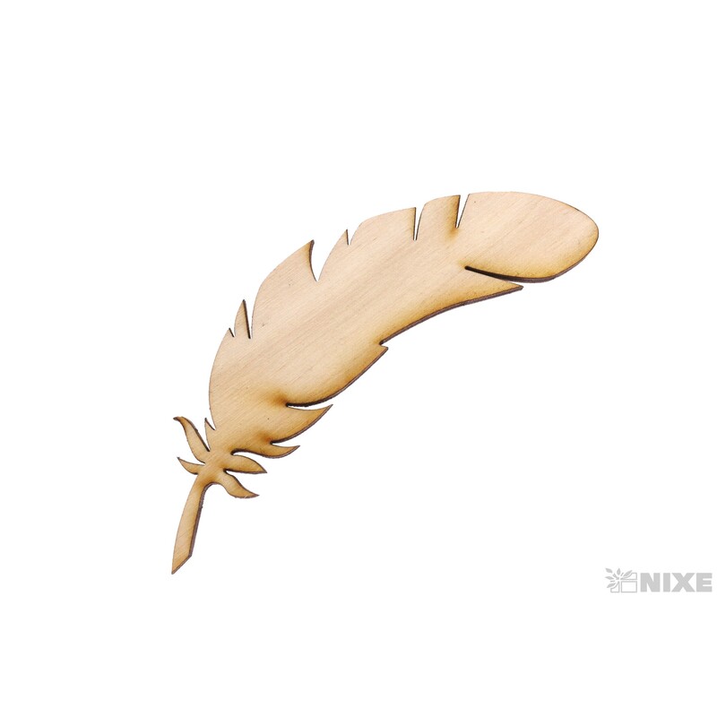 PEŘÍ XD 10X3cm 6ks*PŘÍRODNÍ