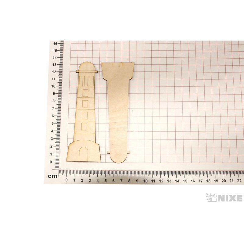 MAJÁK XD 13x4cm 6ks*PŘÍRODNÍ