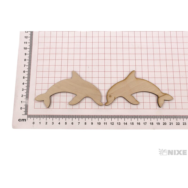 DELFÍN XD 7x10cm 10ks*PŘÍRODNÍ