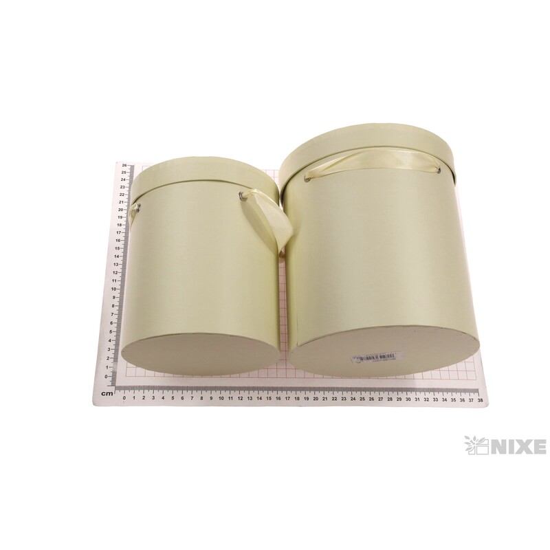 KVĚTINOVÝ BOX 18x20cm 15x17,5*KRÉMOVÁ