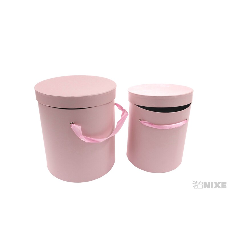 KVĚTINOVÝ BOX 18x20cm 15x17,5*RŮŽOVÁ