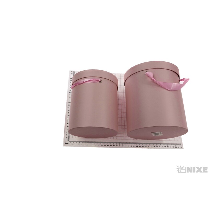 KVĚTINOVÝ BOX 18x20cm 15x17,5*RŮŽOVÁ