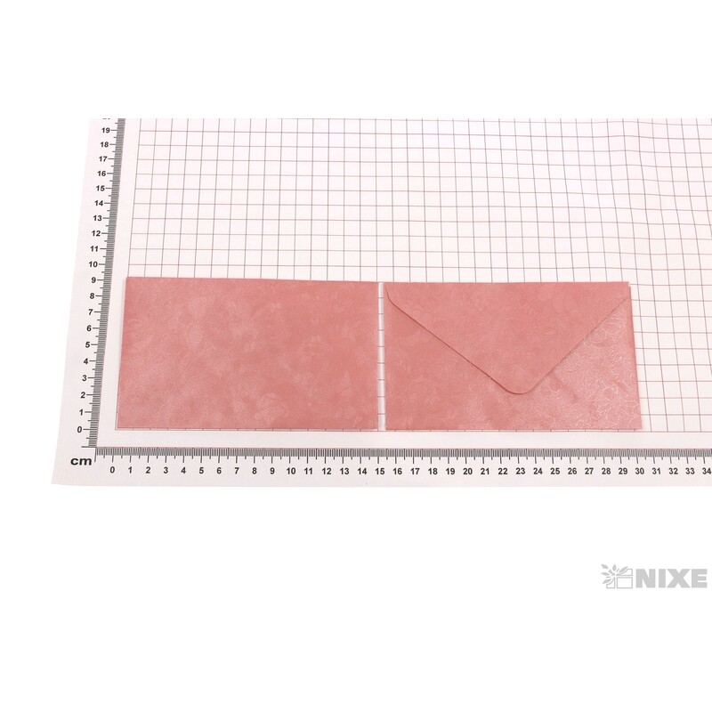 OBÁLKA H RŮŽE 15x09cm 10ks*RŮŽOVÁ