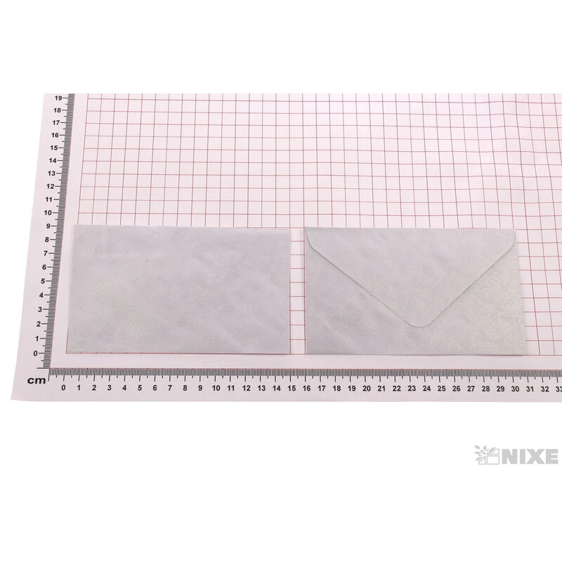 OBÁLKA H RŮŽE 15x09cm 10ks*BÍLÁ