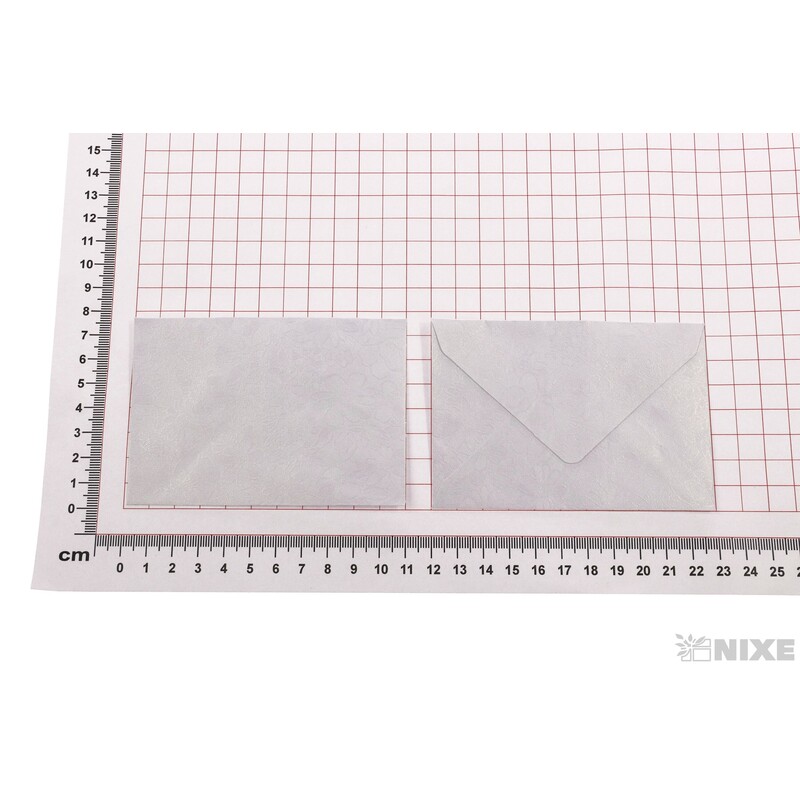 OBÁLKA H RŮŽE 11x7,5cm 10ks*BÍLÁ