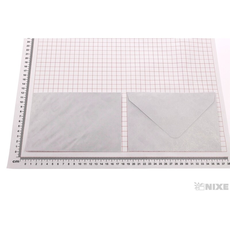 OBÁLKA H RŮŽE 18x12cm 10ks*BÍLÁ