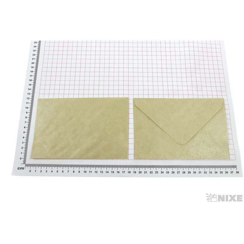 OBÁLKA H RŮŽE 18x12cm 10ks*KRÉMOVÁ