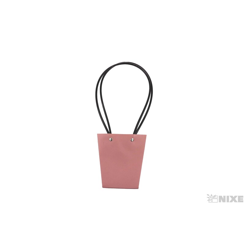 TAŠKA H 11,5x12,5x34cm*STARORŮŽOVÁ