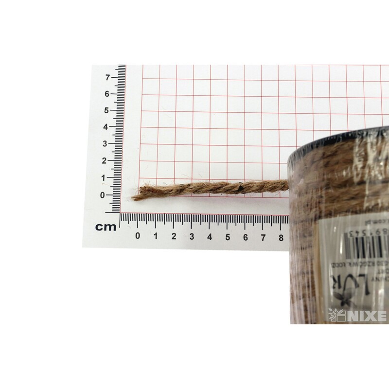 PROVAZ LNĚNÝ 4mmx35m*PŘÍRODNÍ