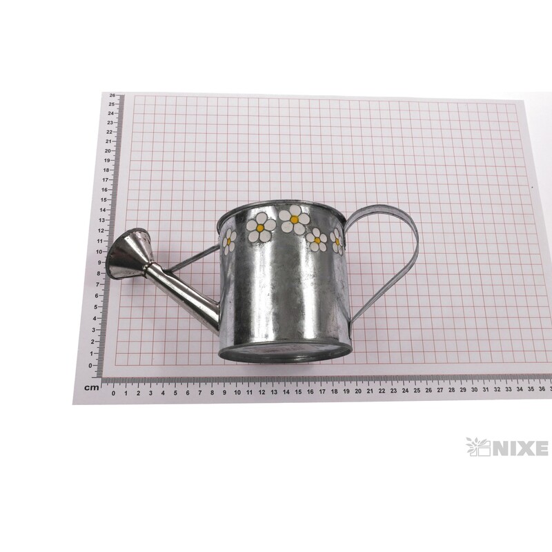 PLECHOVÁ KONEV 10x10cm*BÍLÁ