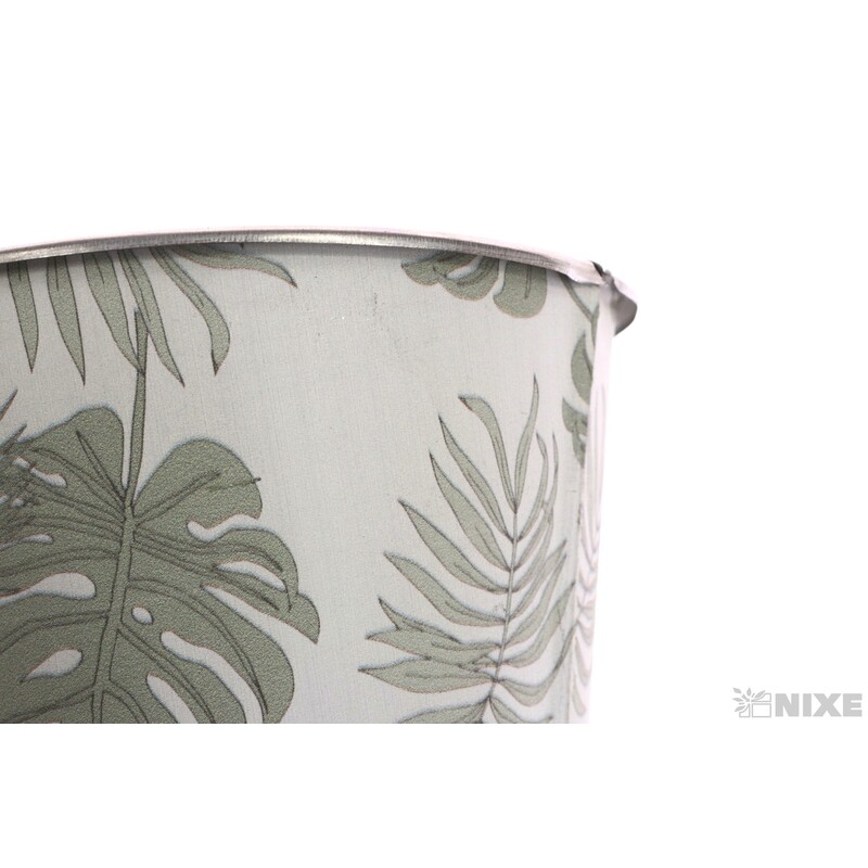 PLECHOVÝ OBAL MONSTERA 10,5x10cm*MIX BAREV