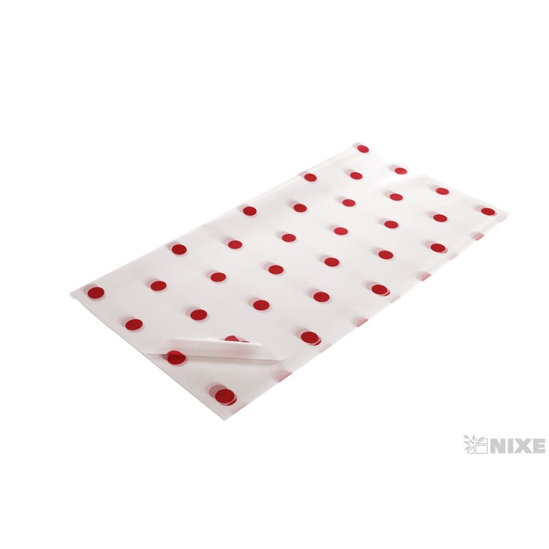 ARCH PLAST 58x58cm 20ks*BÍLÁ+ČERVENÁ