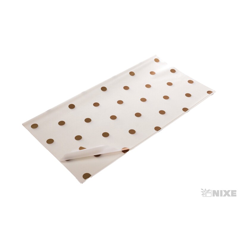 ARCH PLAST 58x58cm 20ks*BÍLÁ+ZLATÁ