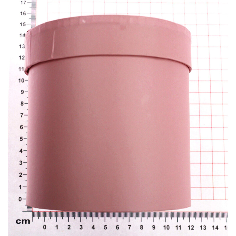 KVĚTINOVÝ BOX 11,5x12cm*RŮŽOVÁ