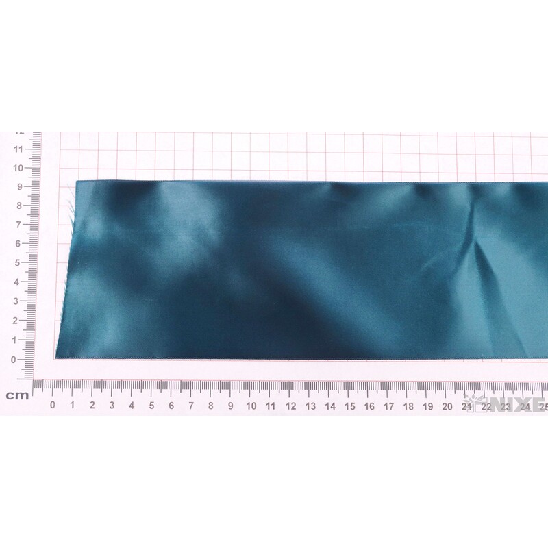 SATÉNOVÁ STUHA TTR JS 100mmx100m*MODROZELENÁ TEAL