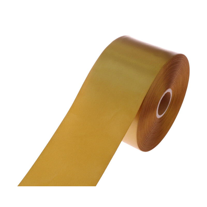 SATÉNOVÁ STUHA TTR JS 100mmx100m*ZLATÁ ANTIGUE GOLD