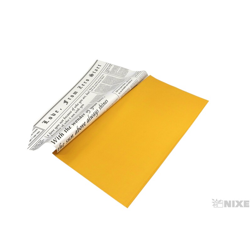 ARCH PLAST NEWS 58x58cm 20ks*ORANŽOVÁ 04